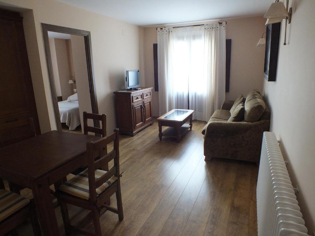 Posezení v ubytování Hotel Areulo