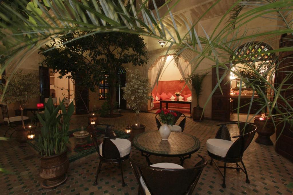 Restaurace v ubytování Riad Massiba