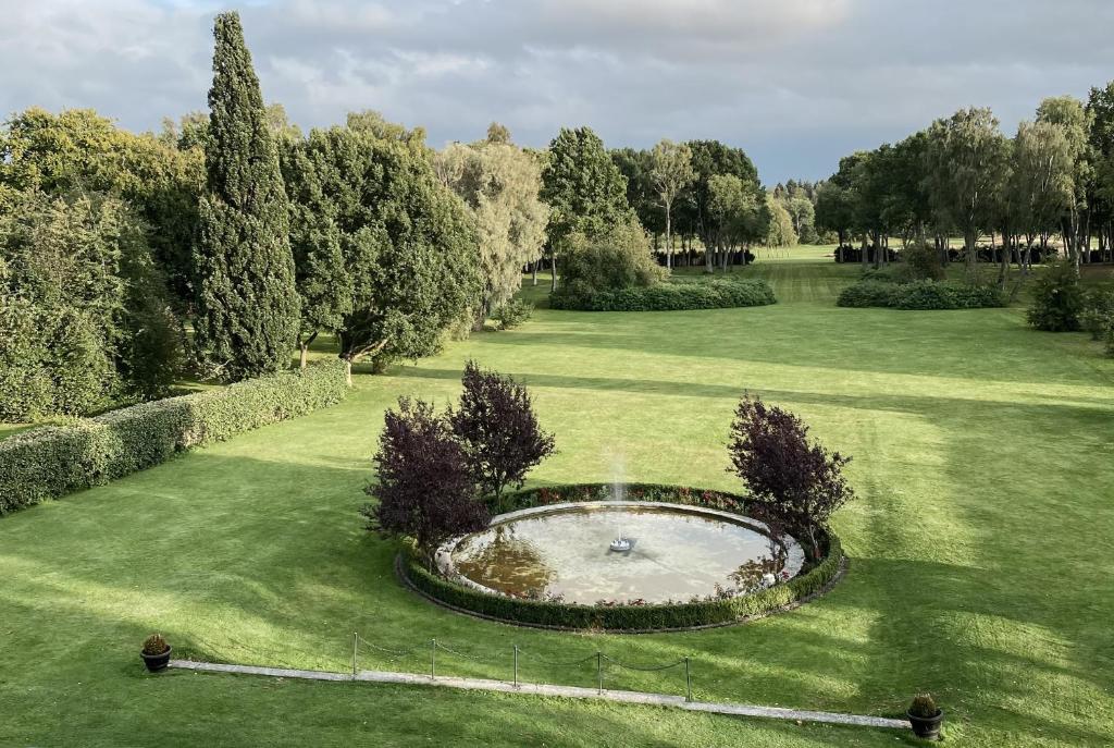Zahrada ubytování Bjertorp Slott
