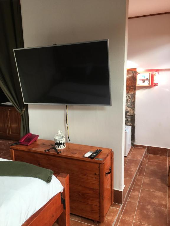 TV a/nebo společenská místnost v ubytování 4REST VILA