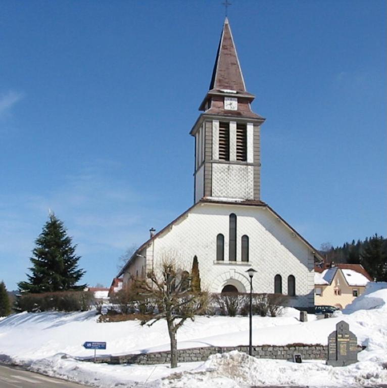Nouveau Gîte Bain Nordique v zimě