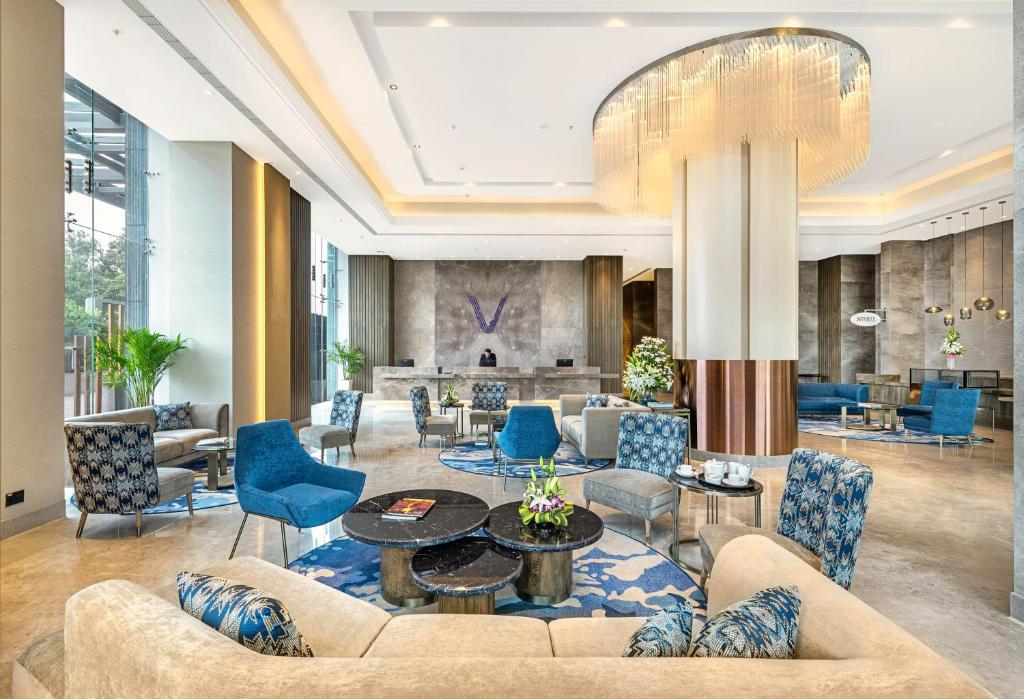 Posezení v ubytování Vivanta Bhubaneswar DN Square