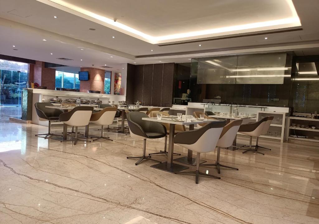 Posezení v ubytování E Hotel