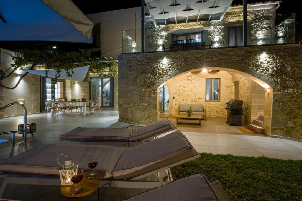 Posezení v ubytování Casa di Grimpili