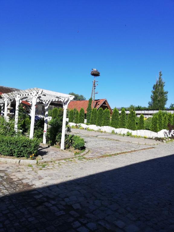 Vonkajšia záhrada v ubytovaní Zajazd Eljan-Centrum Noclegowe