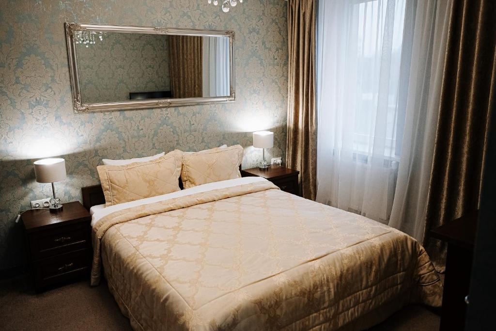 Postel nebo postele na pokoji v ubytování Vallery Guest House
