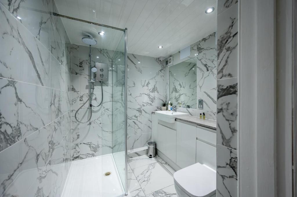 Koupelna v ubytování Casa Fresa - Orchar Suites