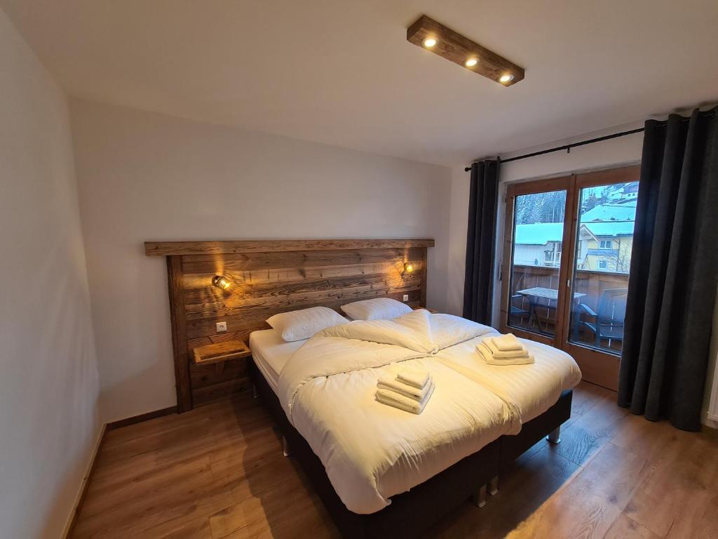 Postel nebo postele na pokoji v ubytování Hotel Pension Annerlhof