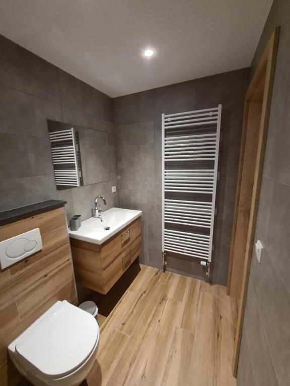 Koupelna v ubytování Hotel Pension Annerlhof