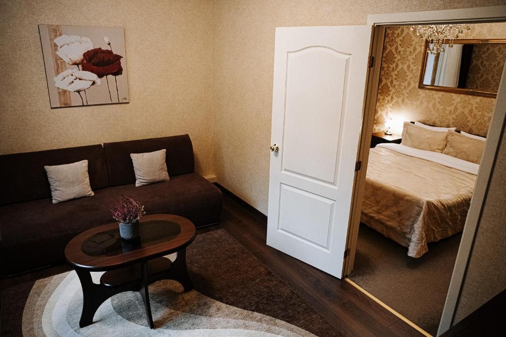 Postel nebo postele na pokoji v ubytování Vallery Guest House