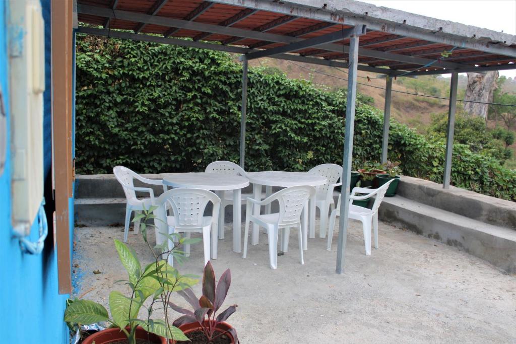Patio nebo venkovní prostory v ubytování Casa Pé di Polon holiday home