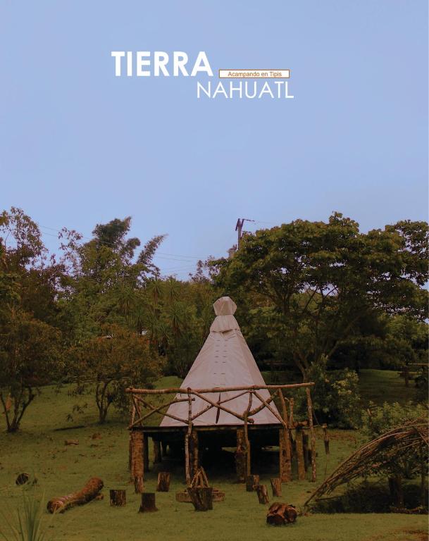 Příroda nedaleko luxury tent
