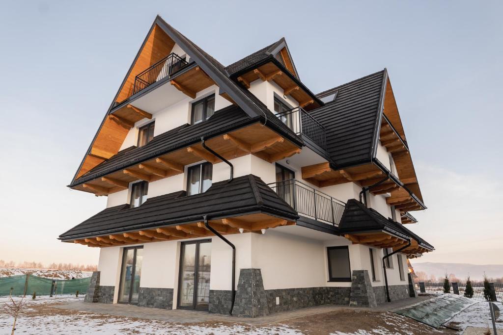 Budova, v ktorej sa apartmán nachádza