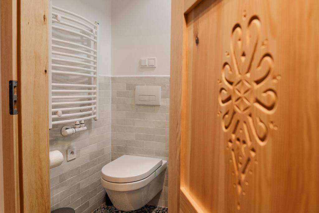 Kúpeľňa v ubytovaní Apartament Białka