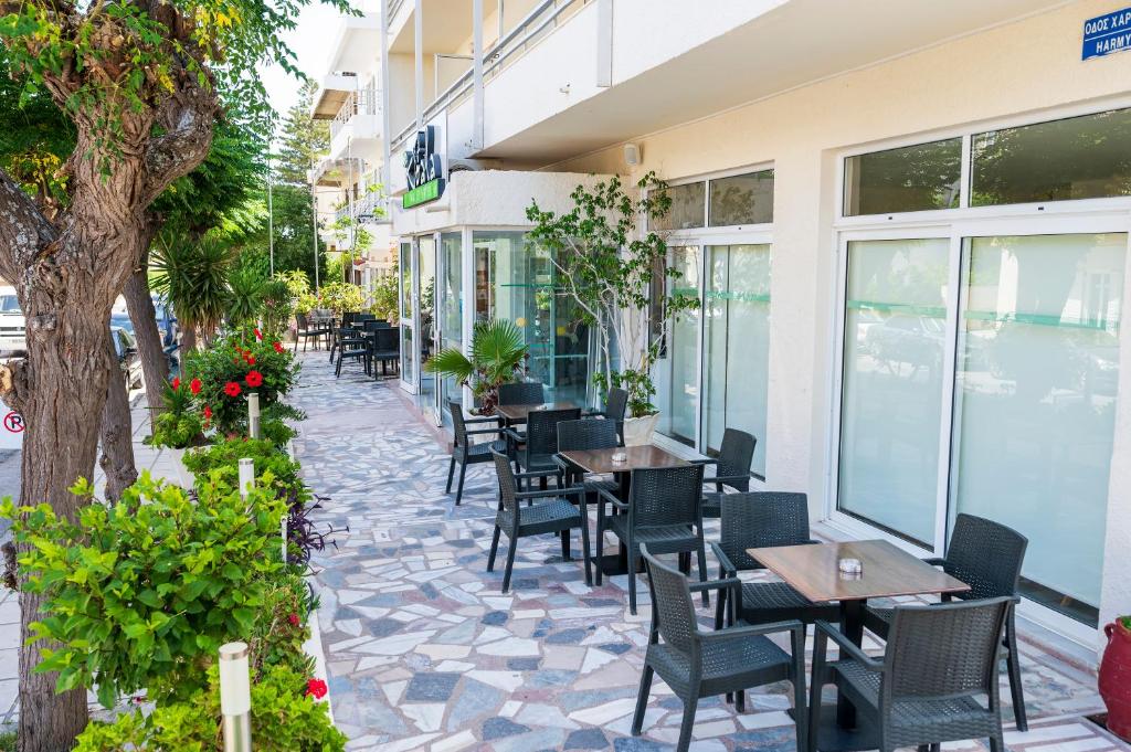 Balkón nebo terasa v ubytování Hotel Koala