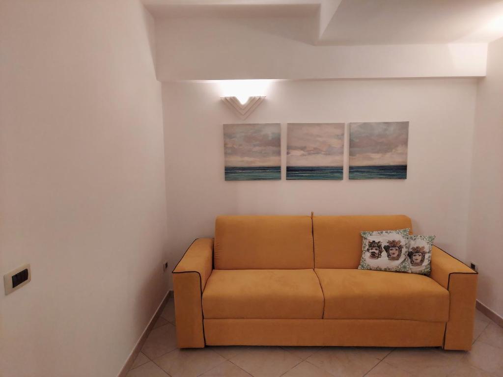 Część wypoczynkowa w obiekcie Villa Costanza Casa Vacanze