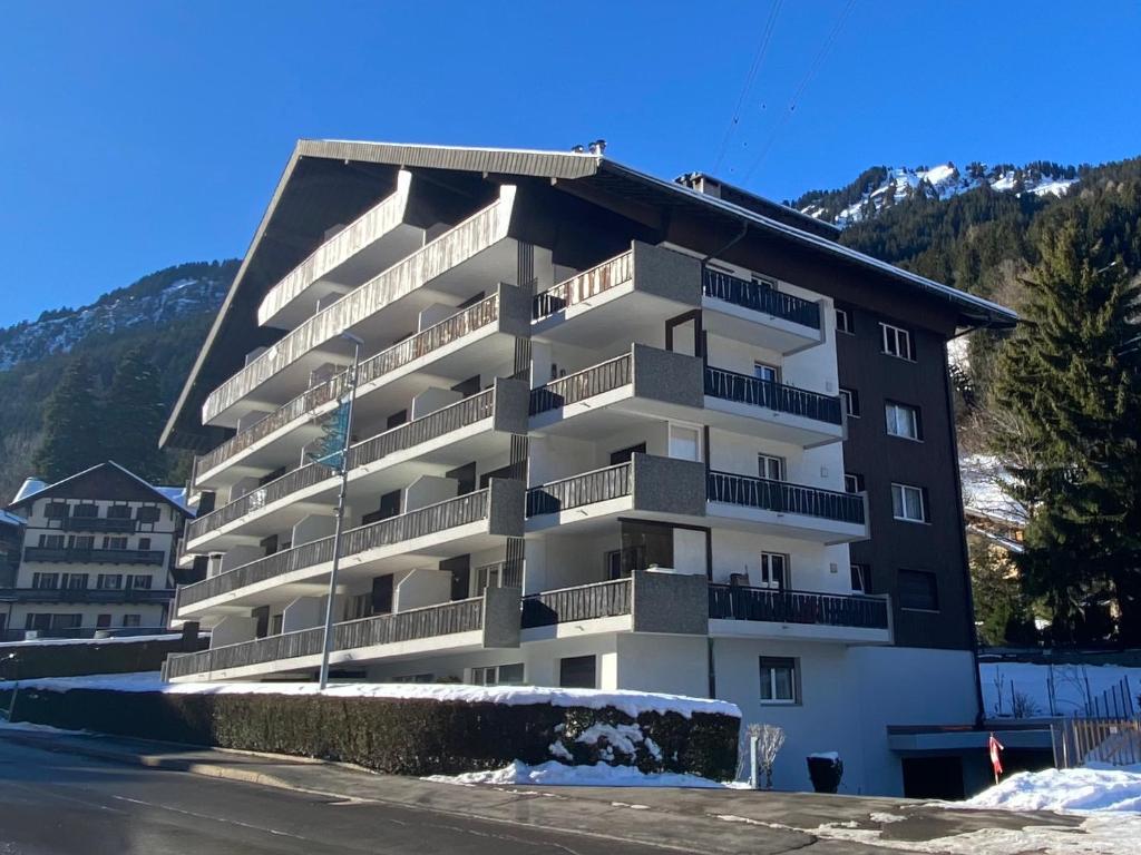 Nespecifikovaný výhled na hory nebo výhled na hory při pohledu z apartmánu