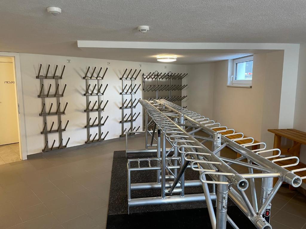 Posilňovňa alebo fitness centrum v ubytovaní Royal Swan Appartement, Tirol