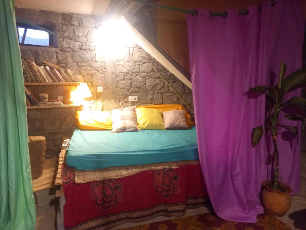 Postel nebo postele na pokoji v ubytování Casa Fabrice