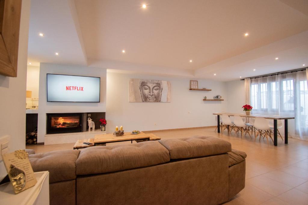 Χώρος καθιστικού στο Ronda Home