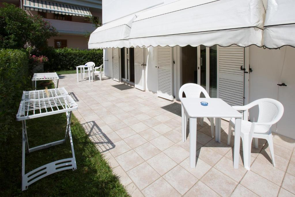 Patio nebo venkovní prostory v ubytování Hotel Vila Bahia