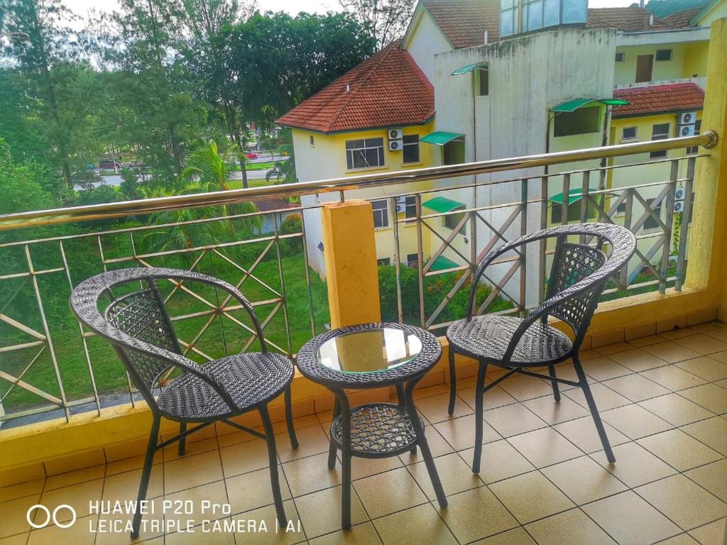 Balkón nebo terasa v ubytování Apartment Teluk Batik