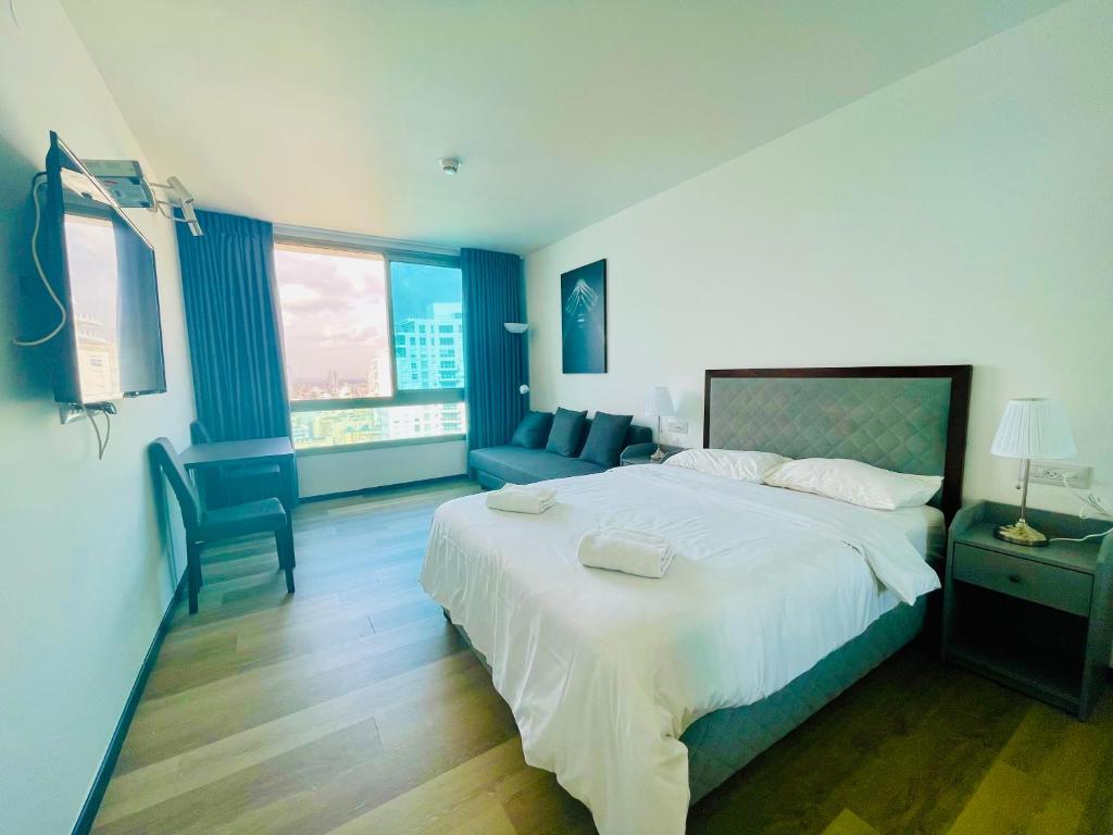 C Tower Apartments - King Studio Mit Sofa Bett