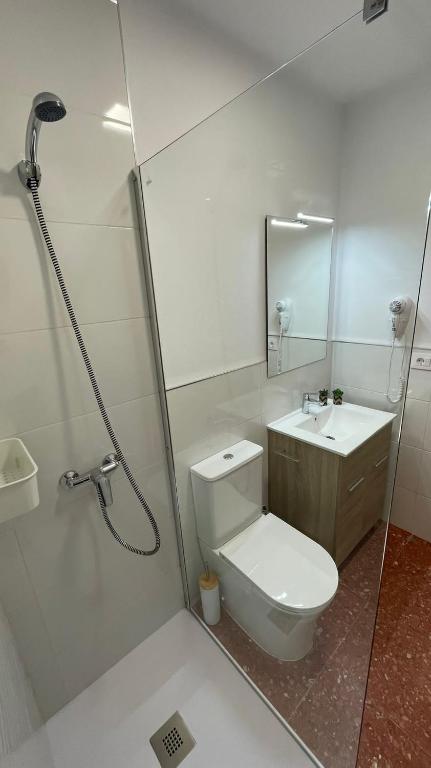Kúpeľňa v ubytovaní Vivienda Vacacional Tienda Loly