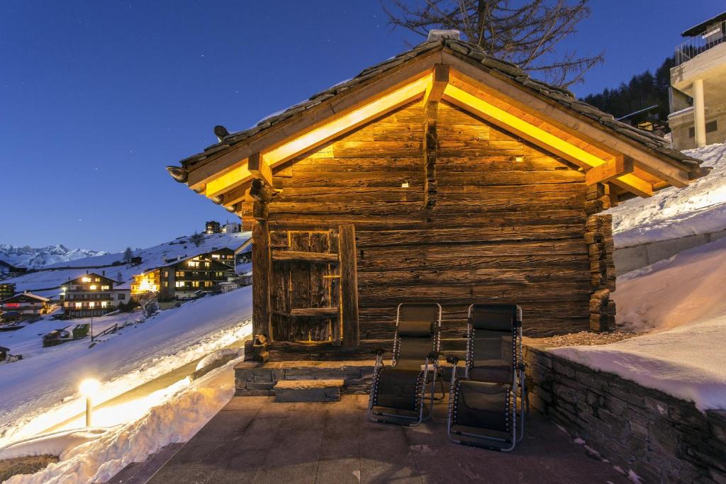 Sera Lodge v zimě