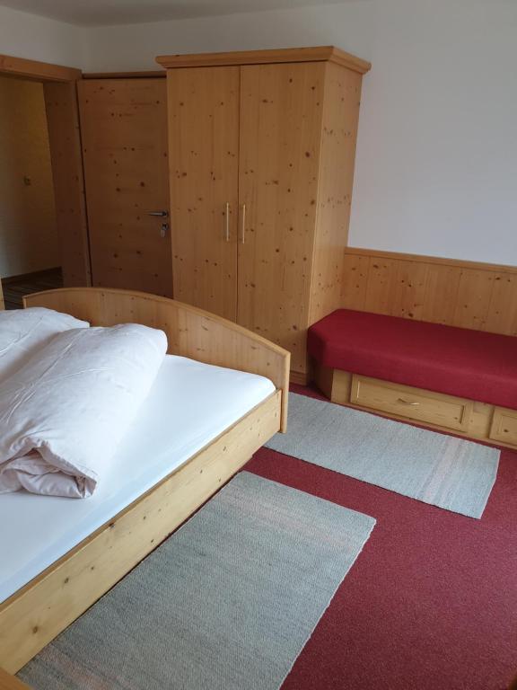 Postel nebo postele na pokoji v ubytování Haus Theresia