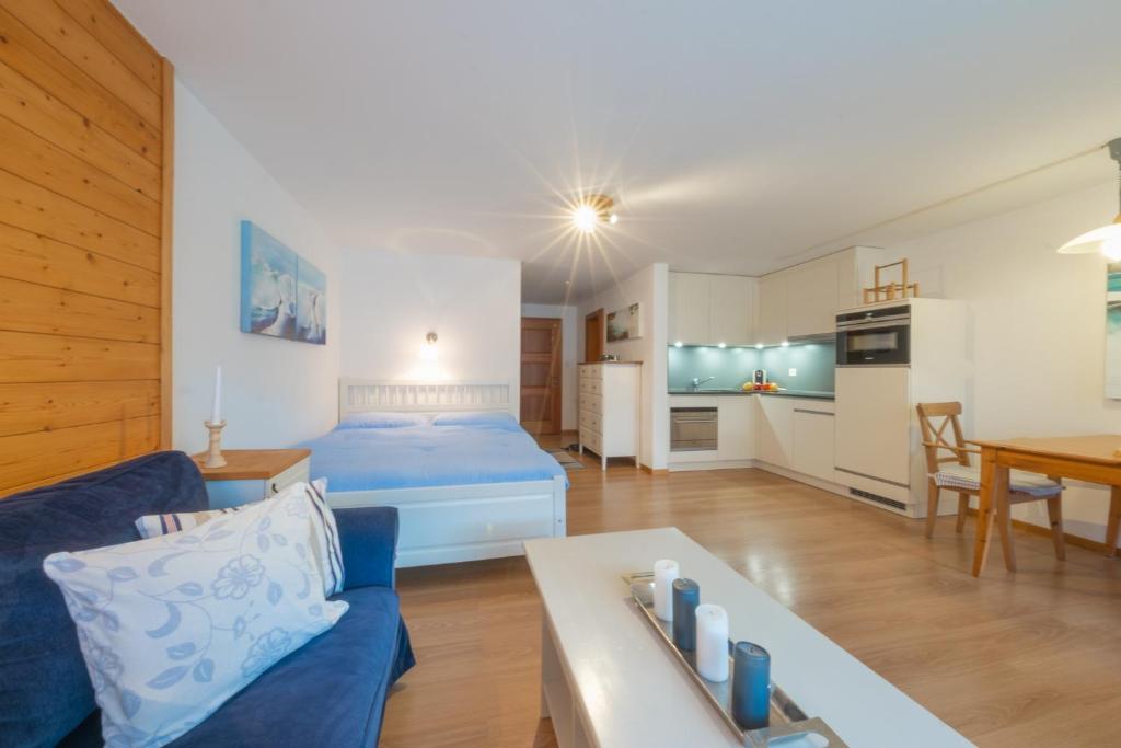 Kuchyň nebo kuchyňský kout v ubytování Haus Sonnheim