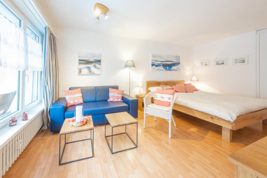 Postel nebo postele na pokoji v ubytování Haus Sonnheim