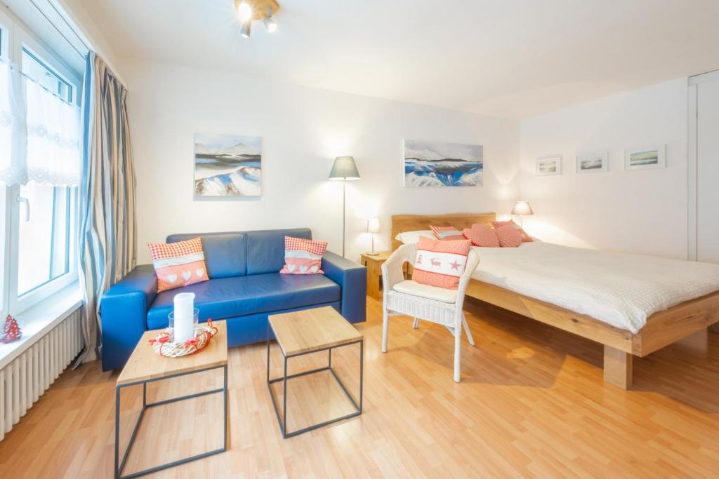 Postel nebo postele na pokoji v ubytování Haus Sonnheim