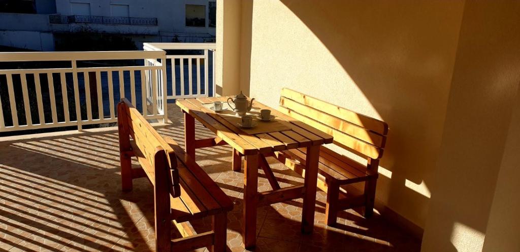 Balkón alebo terasa v ubytovaní Big Blue Hvar