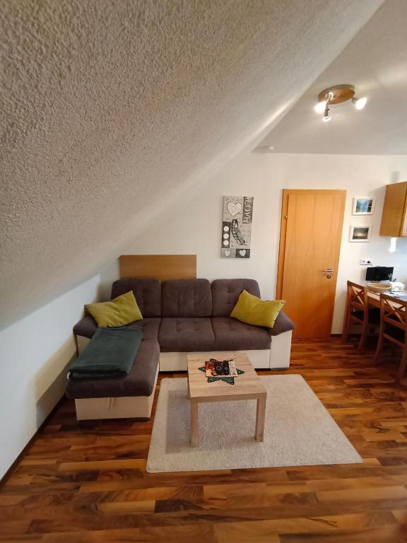 Posedenie v ubytovaní Ferienwohnung Stockenhuber