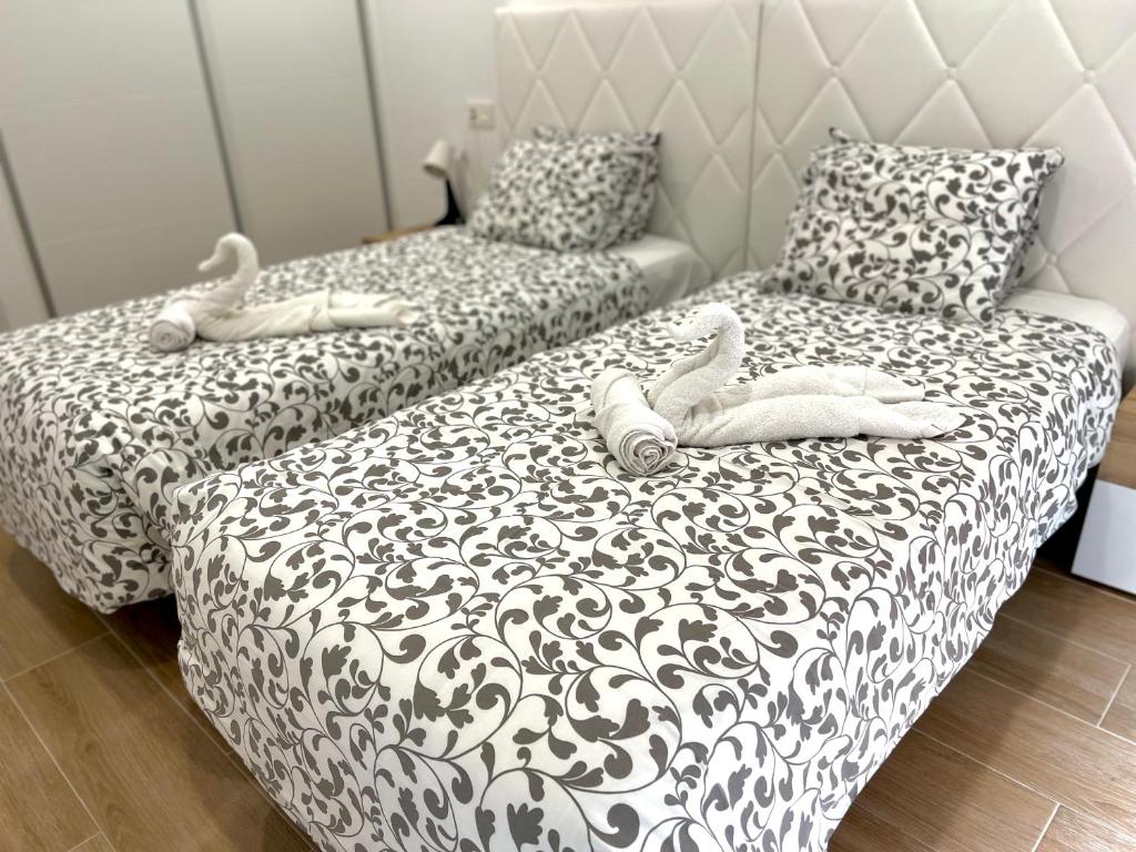 Postel nebo postele na pokoji v ubytování Apartamento Sunrise Chapaprieta