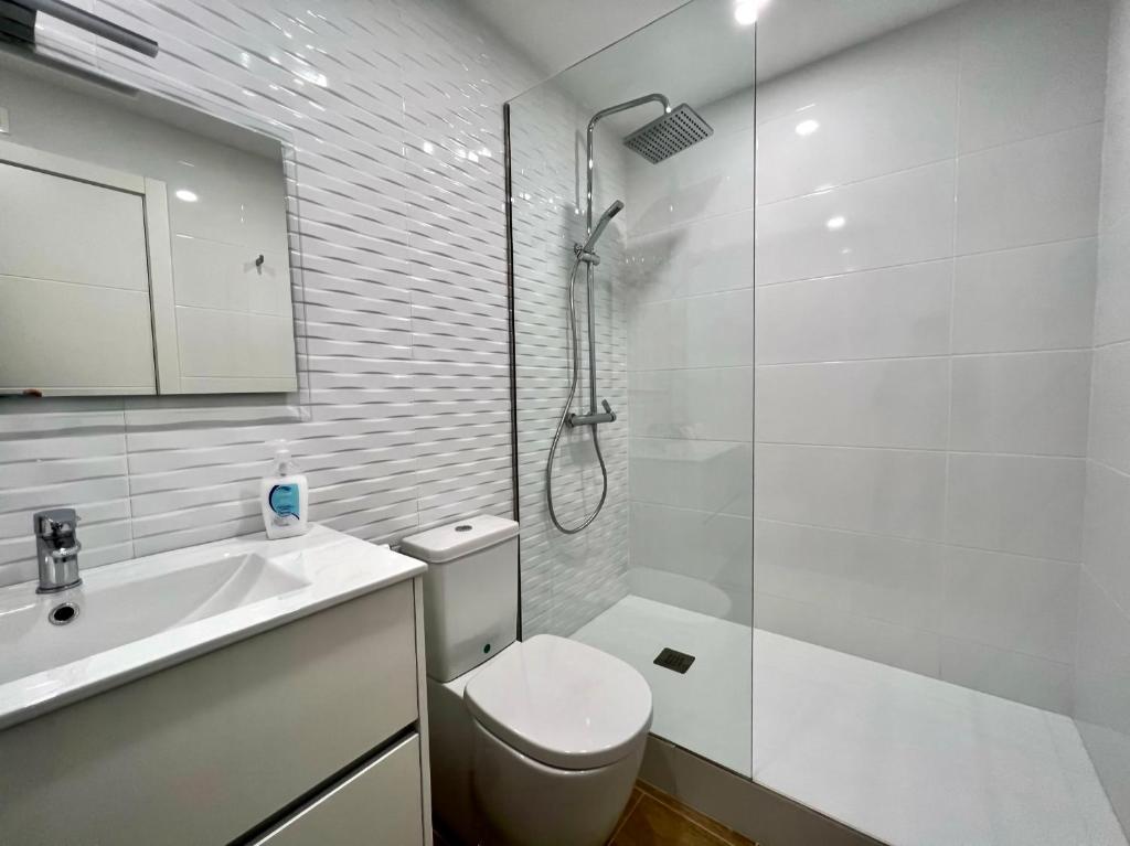 Koupelna v ubytování Apartamento Sunrise Chapaprieta