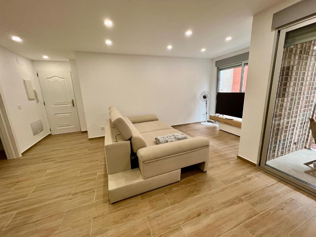 TV a/nebo společenská místnost v ubytování Apartamento Sunrise Chapaprieta