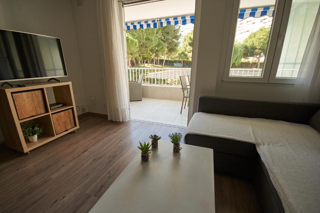 Balkón nebo terasa v ubytování Céntrico apartamento Playa de San Juan Alicante
