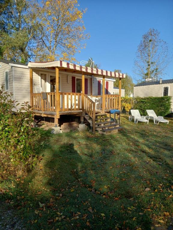 Camping mobil home 32 m² 4/6p , Onzain, France - 62 Commentaires clients .  Réservez votre hôtel dès maintenant ! - Booking.com