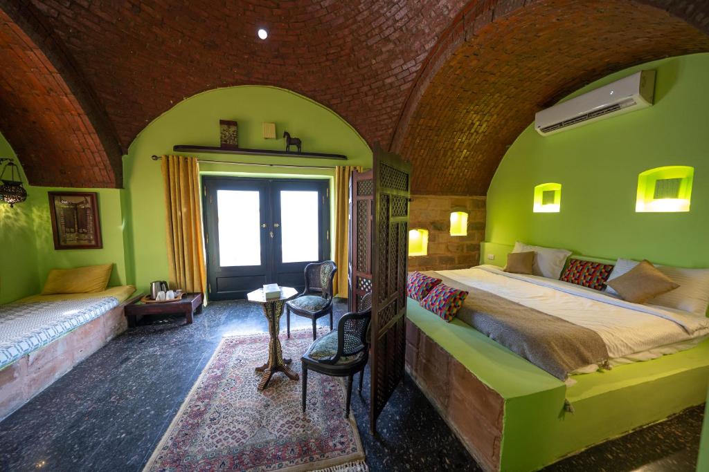 Postel nebo postele na pokoji v ubytování Anakato Nubian Experience