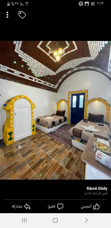 Llit o llits en una habitació de Old Nubian guest house