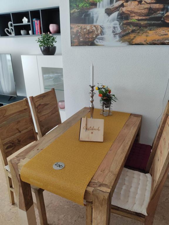 Kuchyň nebo kuchyňský kout v ubytování Ferienapartment "Alois" in Sankt Englmar