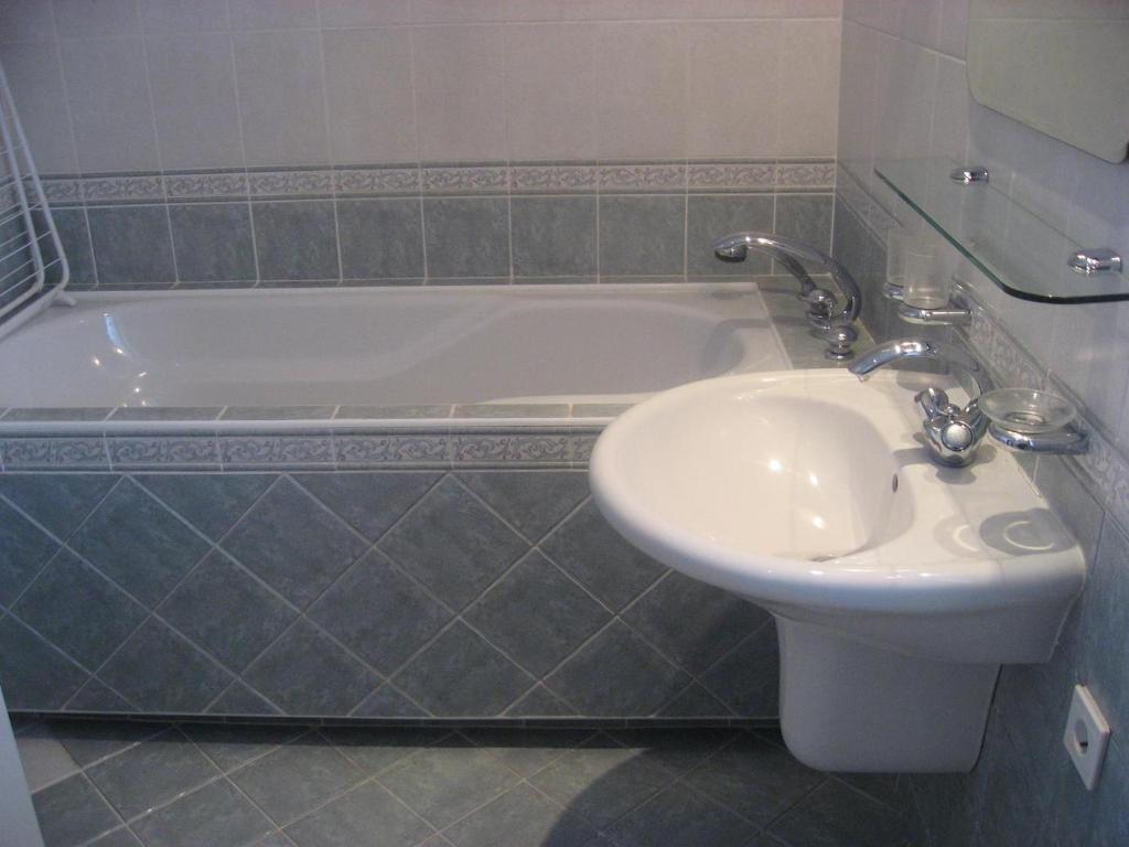 Kúpeľňa v ubytovaní Apartament Julia