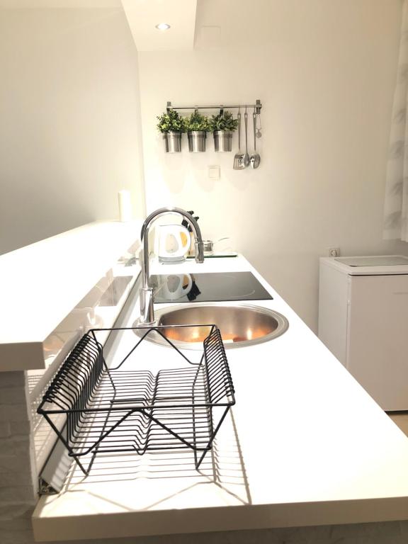 Kuchyňa alebo kuchynka v ubytovaní Apartment Mađor
