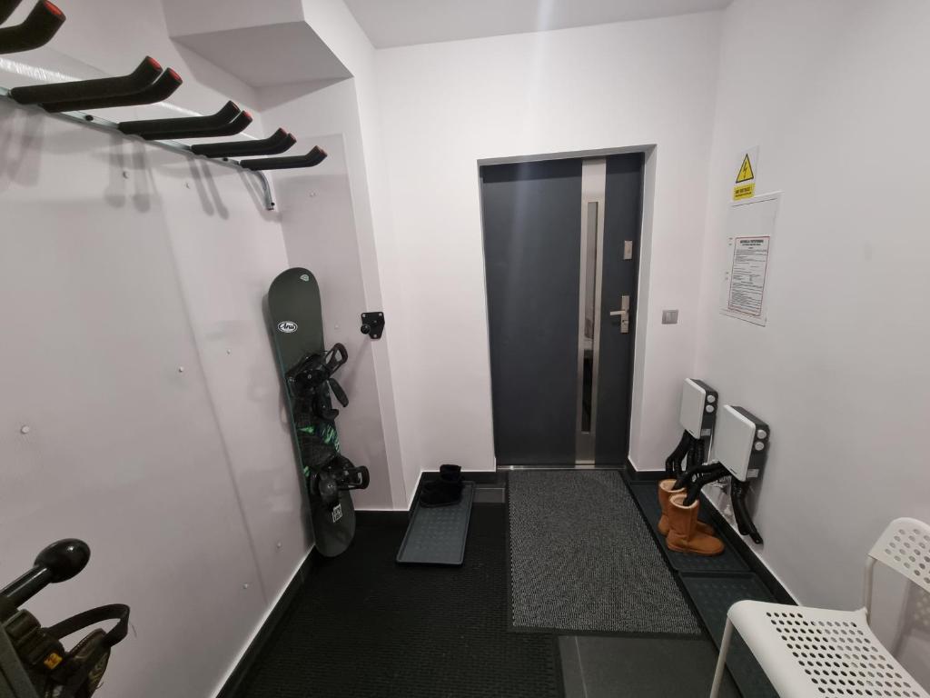 Fitness centrum a/nebo fitness zařízení v ubytování Snow Queen
