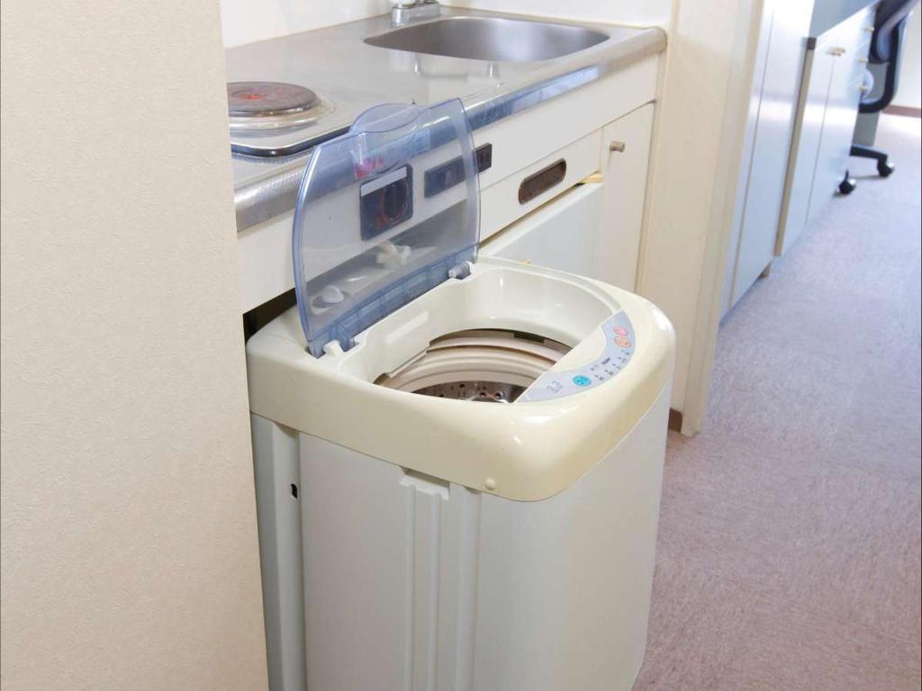 Kuchyň nebo kuchyňský kout v ubytování FLEXSTAY INN Shinurayasu