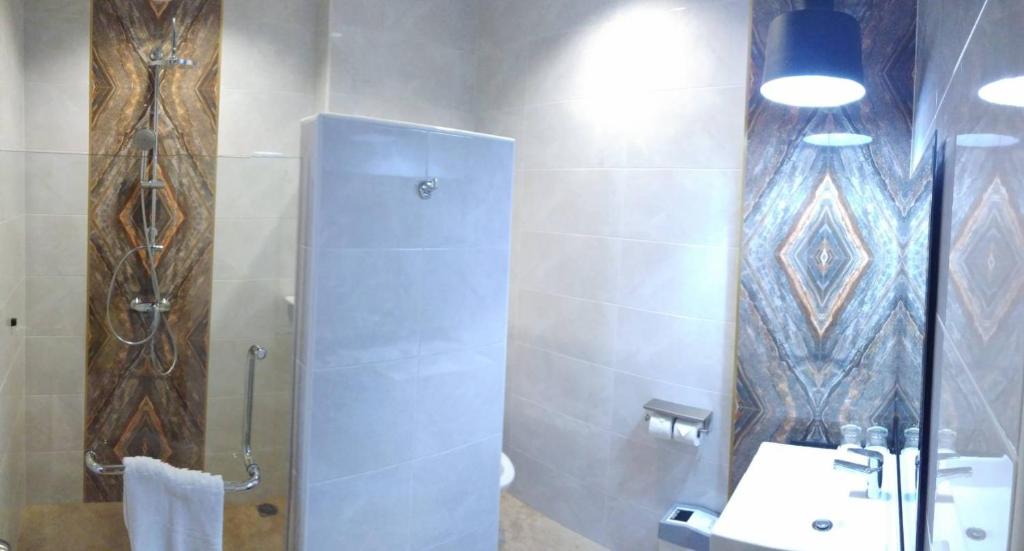 Koupelna v ubytování Ben Guesthouse