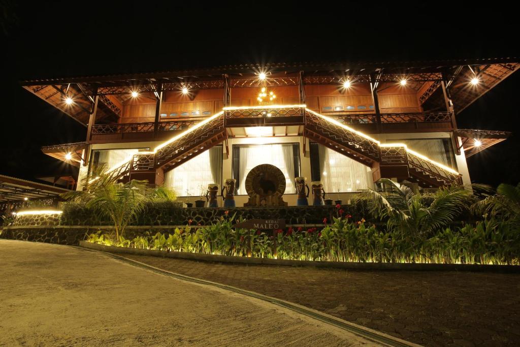 Zahrada ubytování Kasuari Exotic Resort Magelang