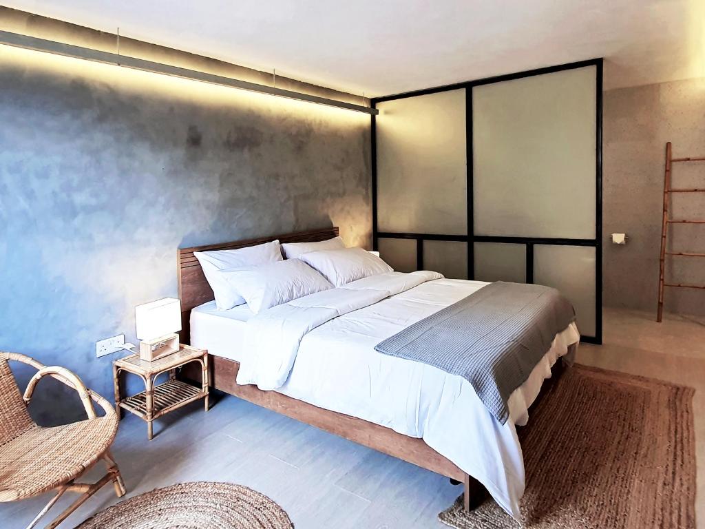 Postel nebo postele na pokoji v ubytování Dodo Studio 1 I Your luxury cosy retreat home